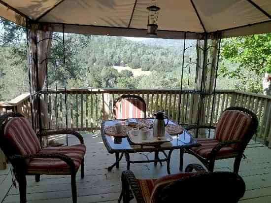 balcony seating