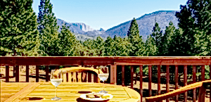 deck view of the valley