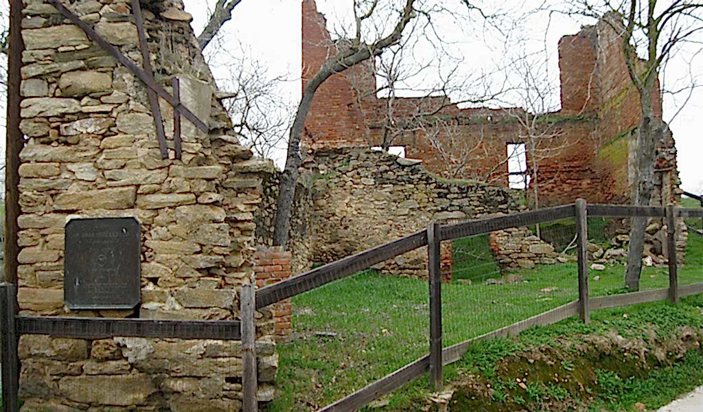 Ghirardelli ruins in Hornitos, CA