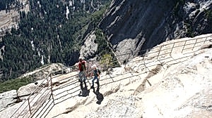 Upper Yosemite Falls Trail. Photo by Noel Morrison.