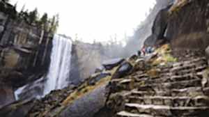 Stone steps next to Vernal Fall | Photo Patrick Pike