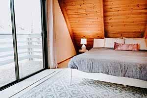 bedroom with king bed